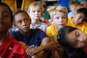 boys in a classroom